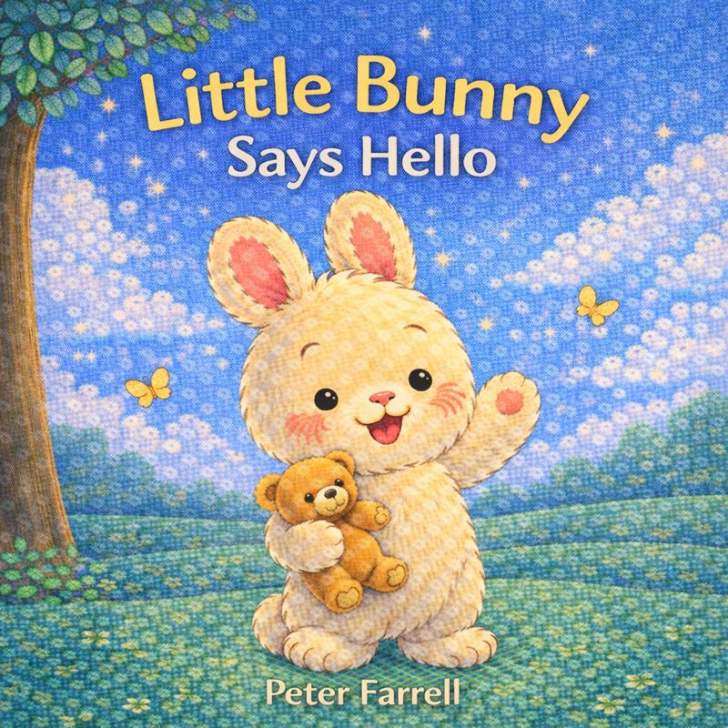 Little Bunny Says Hello - Paperback - (Baby - 6 Years)