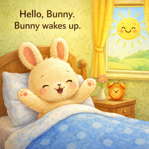 Little Bunny Says Hello - Paperback - (Baby - 6 Years)